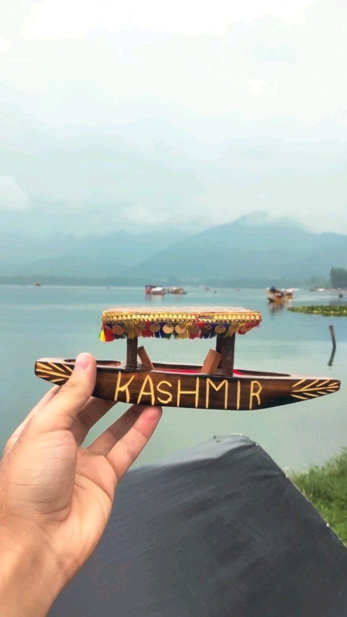 Kashmir mountains and lake